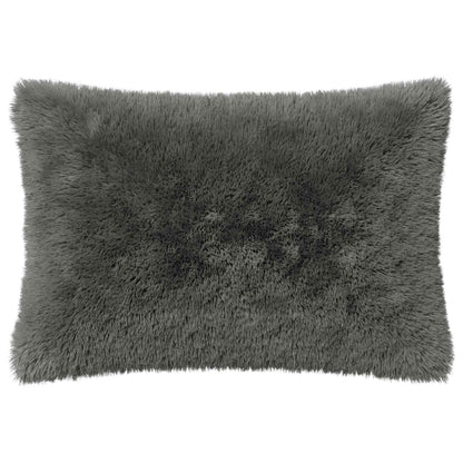 Cushion Cover 2 pcs HEERLEN Light Grey 50 x 75 cm PV Fleece