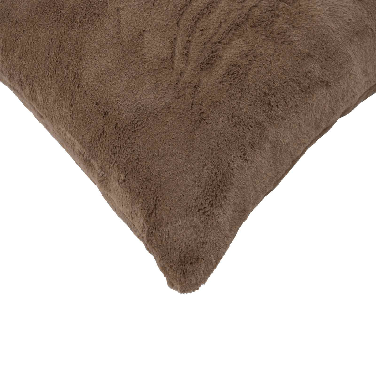 Cushion Cover 2 pcs HEERLEN Light Brown 50 x 75 cm