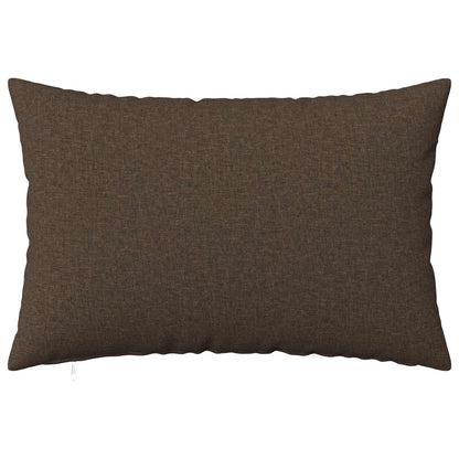 Cushion Cover 2 pcs HEERLEN Taupe 50 x 80 cm Fabric