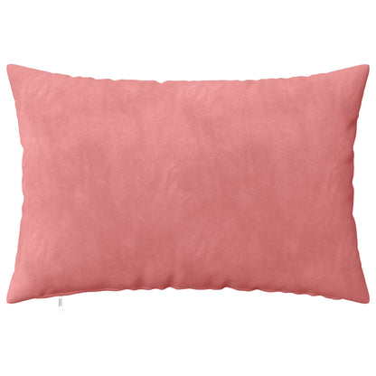 Cushion Cover 6 pcs HEERLEN Pink 50 x 80 cm Velvet