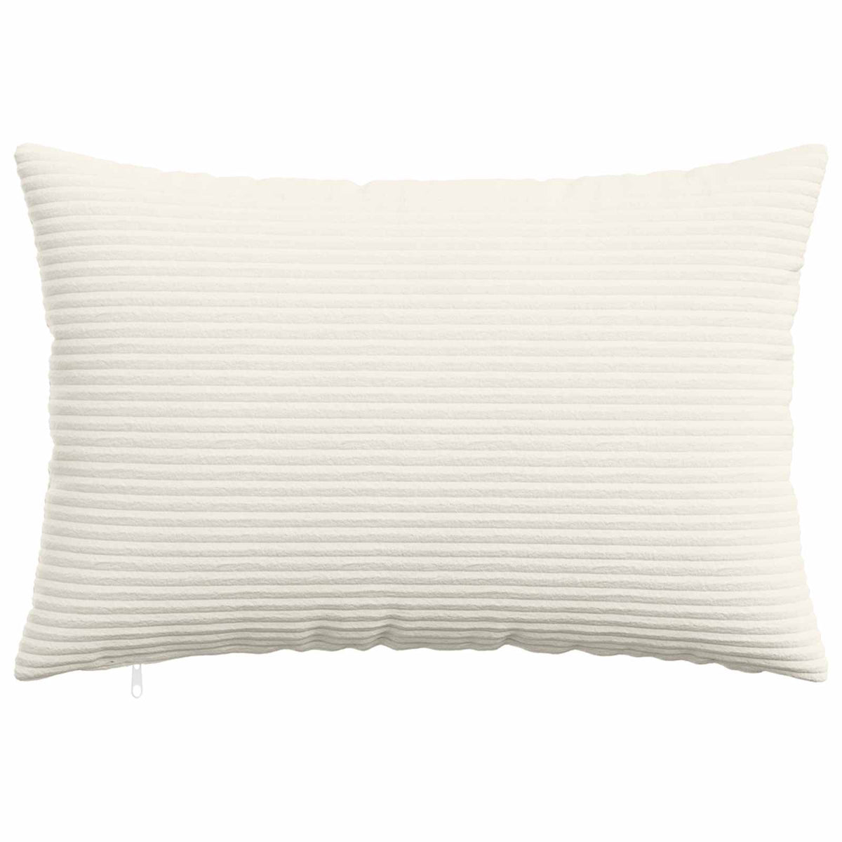 Cushion Cover 2 pcs HEERLEN Cream 50 x 80 cm Corduroy