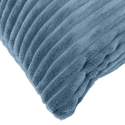 Cushion Cover 6 pcs HEERLEN Blue 50 x 80 cm Corduroy