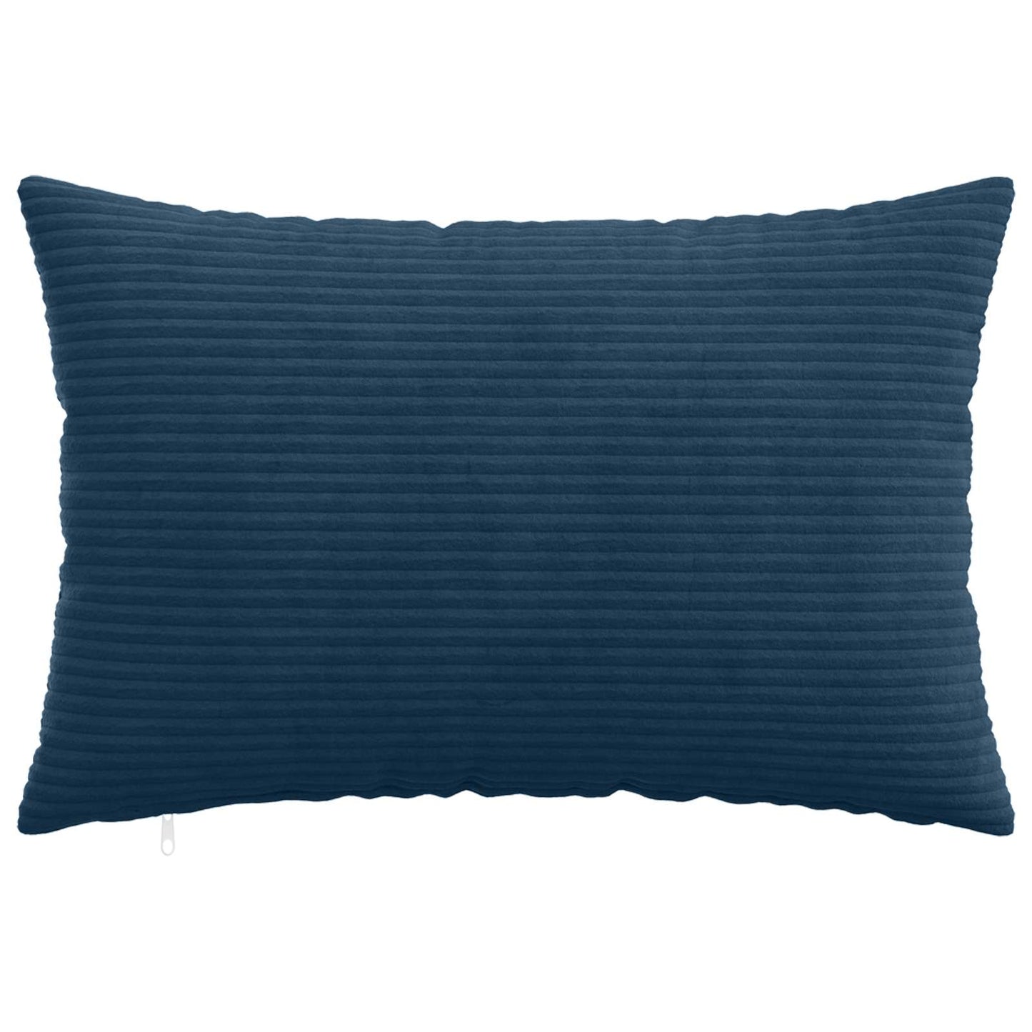 Cushion Cover 2 pcs HEERLEN Navy Blue 50 x 80 cm Corduroy