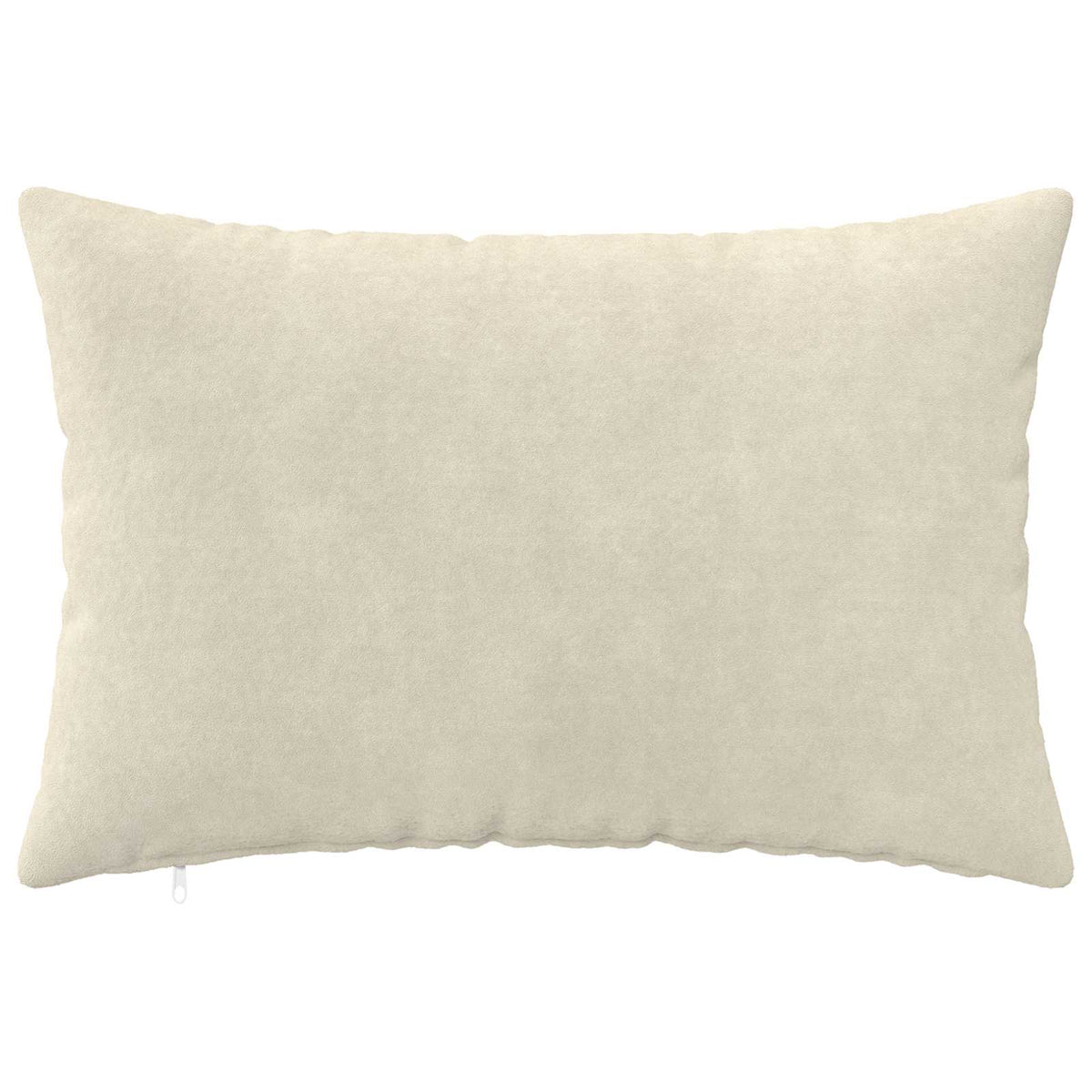 Cushion Cover 2 pcs HEERLEN Cream 50 x 80 cm Microfiber Fleece