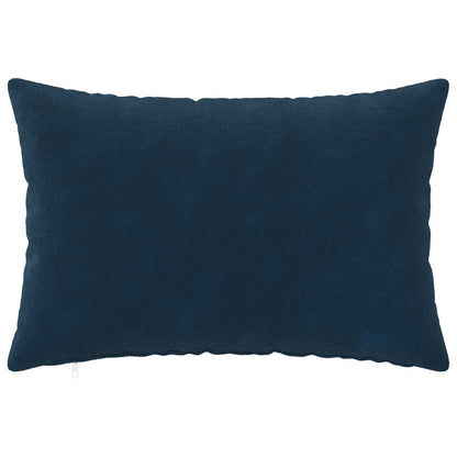 Cushion Cover 2 pcs HEERLEN Blue 50 x 80 cm Microfiber Fleece