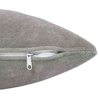 Cushion Cover 2 pcs HEERLEN Light Grey 50 x 80 cm