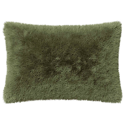 Cushion Cover 2 pcs HEERLEN Green 50 x 80 cm PV Fleece