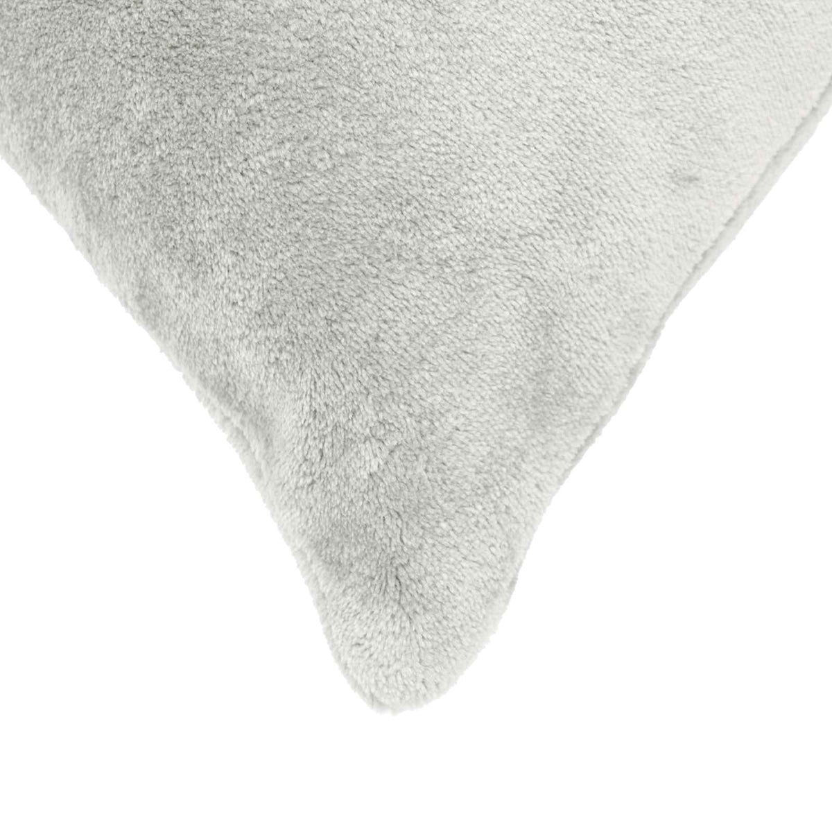 Cushion Cover 2 pcs HEERLEN Light Grey 50 x 80 cm Flannel