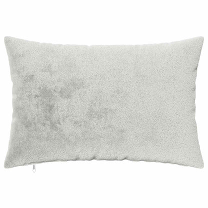 Cushion Cover 2 pcs HEERLEN Light Grey 50 x 80 cm Flannel