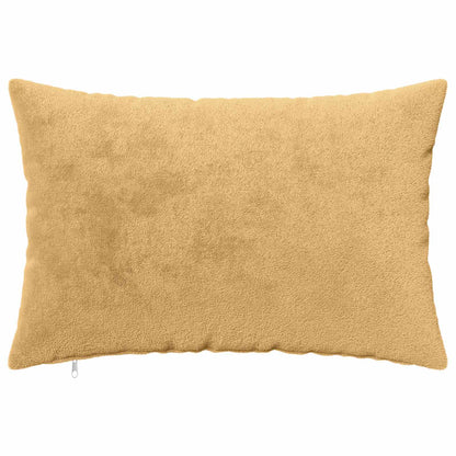 Cushion Cover 6 pcs HEERLEN Taupe 50 x 80 cm Flannel