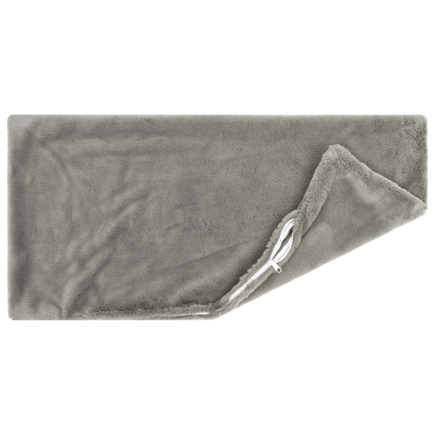 Cushion Cover 2 pcs HEERLEN Light Grey 50 x 80 cm