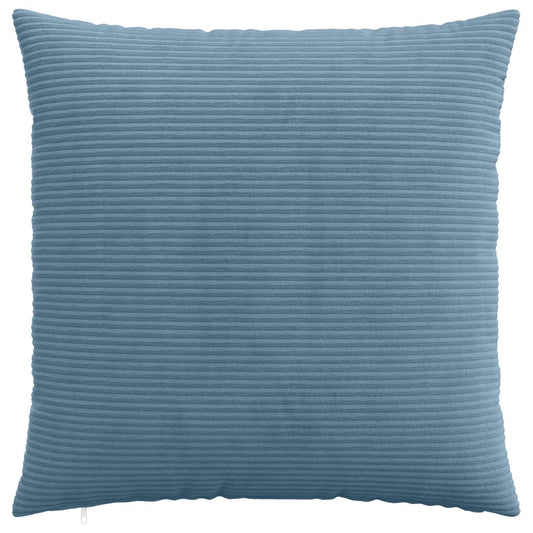 Cushion Cover 6 pcs HEERLEN Blue 55 x 55 cm Corduroy