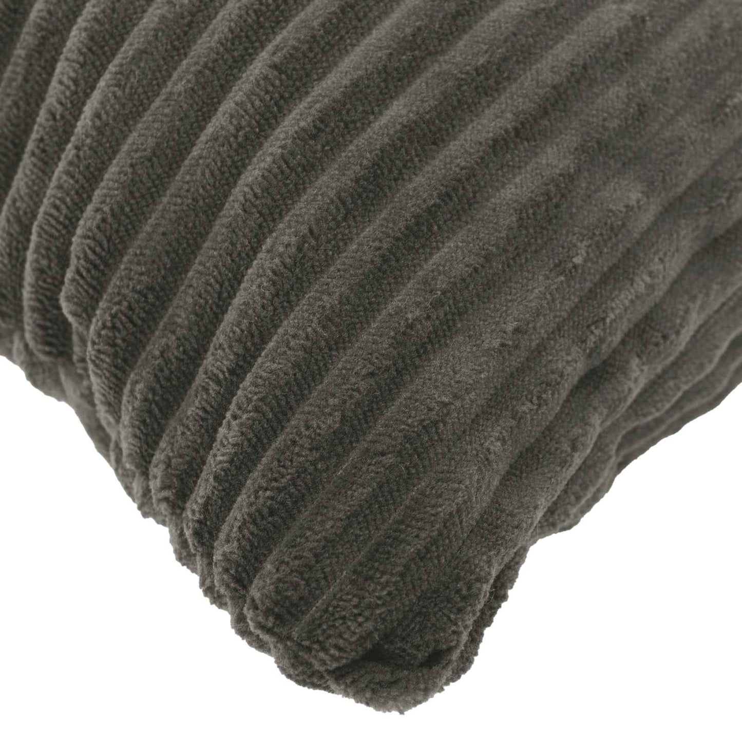 Cushion Cover 6 pcs HEERLEN Anthracite 55 x 55 cm Corduroy