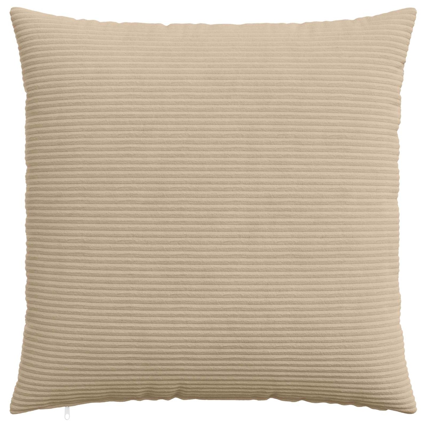 Cushion Cover 2 pcs HEERLEN Taupe 55 x 55 cm Corduroy
