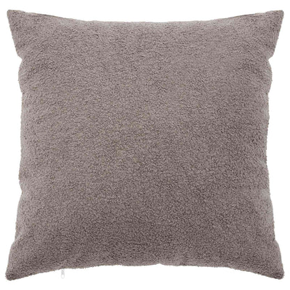 Cushion Cover 2 pcs HEERLEN Light Grey 55 x 55 cm Bouclé