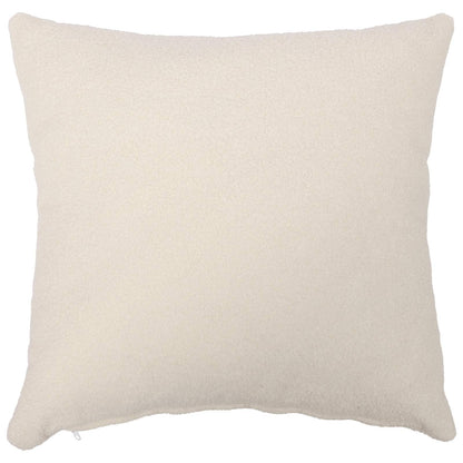 Cushion Cover 6 pcs HEERLEN Cream 55 x 55 cm Bouclé