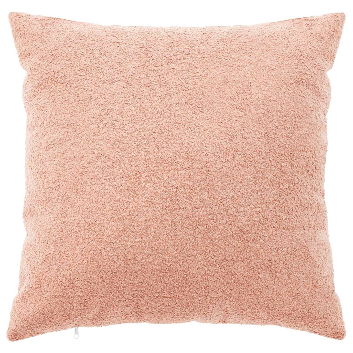 Cushion Cover 2 pcs HEERLEN Pink 55 x 55 cm Bouclé