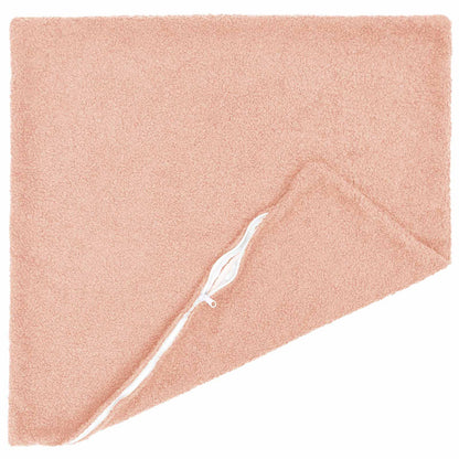 Cushion Cover 6 pcs HEERLEN Pink 55 x 55 cm Bouclé