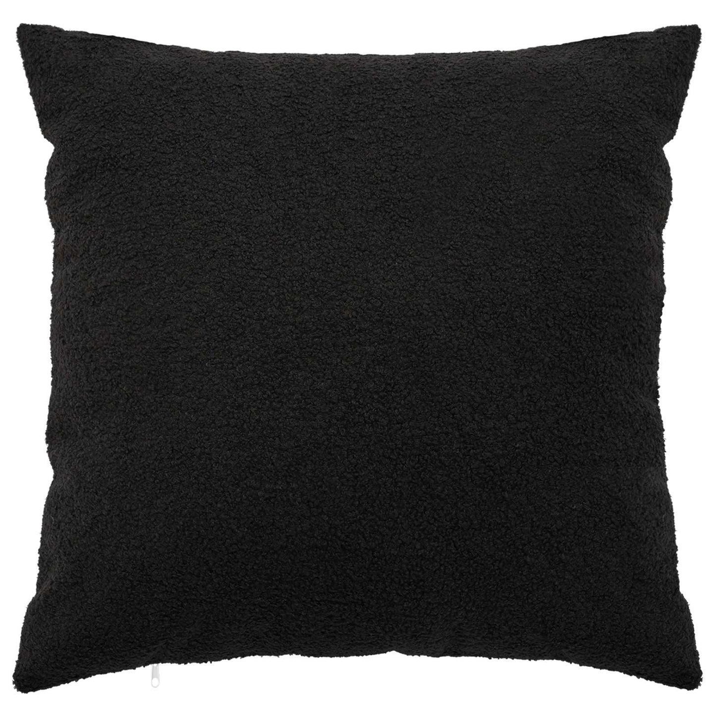 Cushion Cover 2 pcs HEERLEN Black 55 x 55 cm Bouclé