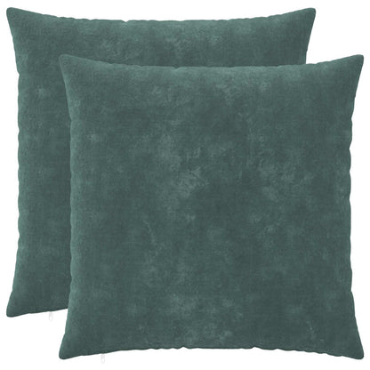 Cushion Cover 2 pcs HEERLEN Sea Blue 55 x 55 cm