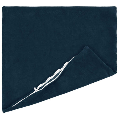 Cushion Cover 6 pcs HEERLEN Blue 55 x 55 cm Microfiber Fleece