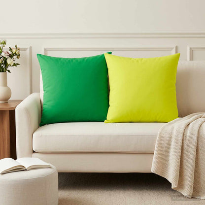 Cushion Cover 6 pcs HEERLEN Bright Green 60 x 60 cm Polyester