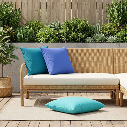 Cushion Cover 2 pcs HEERLEN Royal Blue 60 x 60 cm Polyester