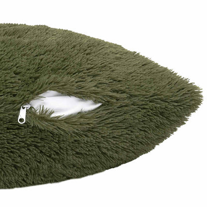 Cushion Cover 6 pcs HEERLEN Green 55 x 55 cm PV Fleece