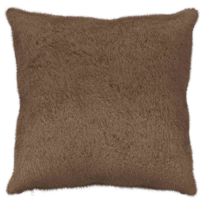 Cushion Cover 2 pcs HEERLEN Light Brown 55 x 55 cm