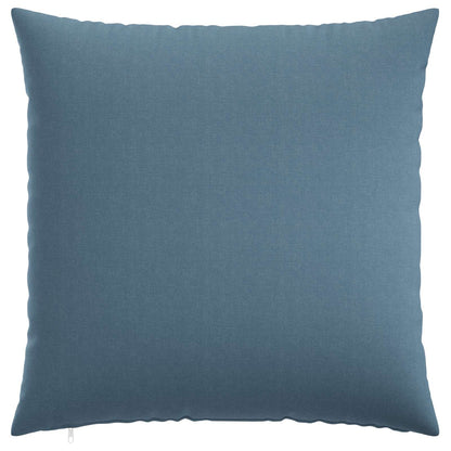 Cushion Cover 2 pcs HEERLEN Jeans Blue 60 x 60 cm Fabric