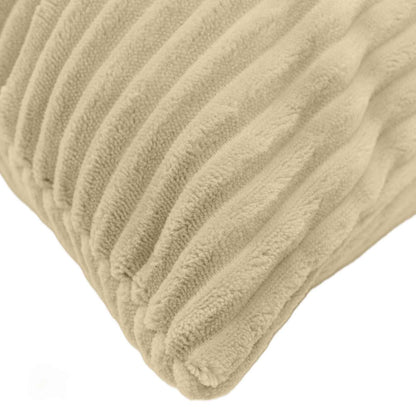 Cushion Cover 2 pcs HEERLEN Green Grey 60 x 60 cm Corduroy