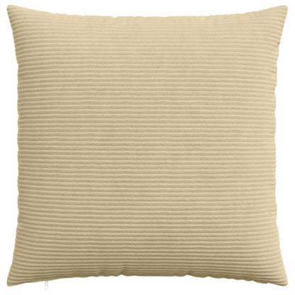 Cushion Cover 6 pcs HEERLEN Green Grey 60 x 60 cm Corduroy