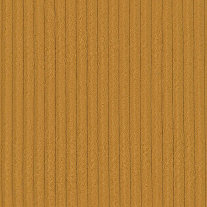 Cushion Cover 2 pcs HEERLEN Yellow 60 x 60 cm Corduroy