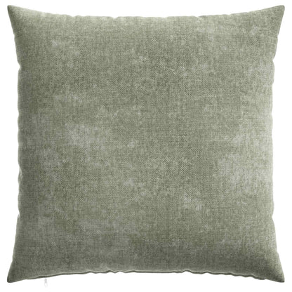 Cushion Cover 2 pcs HEERLEN Green 60 x 60 cm Chenille Fabric