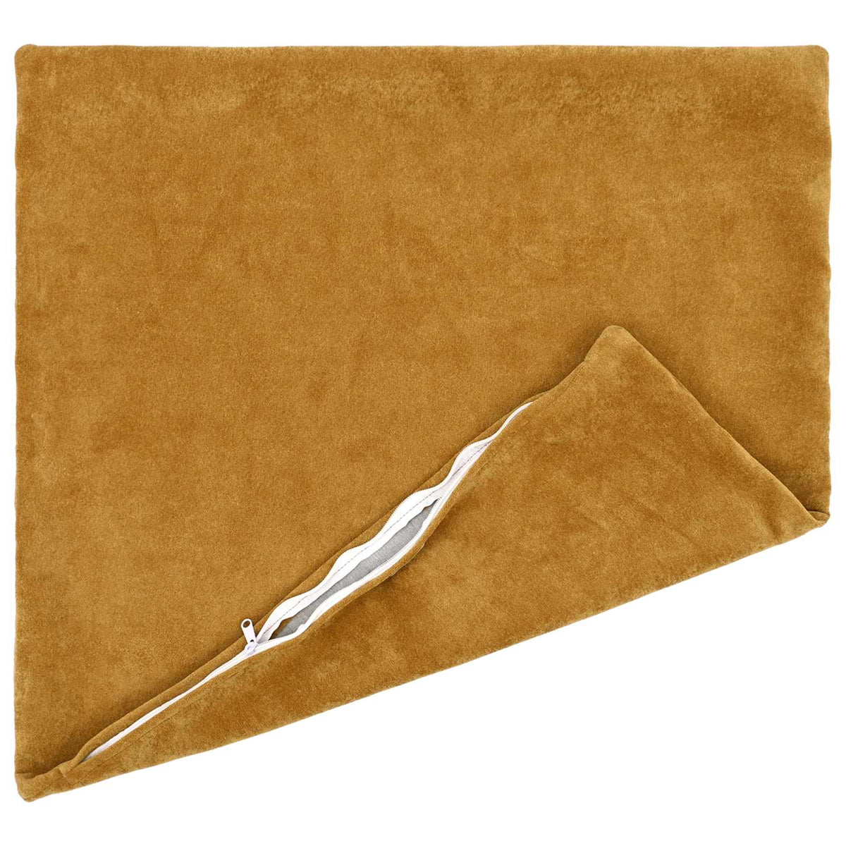Cushion Cover 2 pcs HEERLEN Yellow 60 x 60 cm Microfiber Fleece