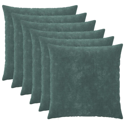 Cushion Cover 6 pcs HEERLEN Sea Blue 60 x 60 cm