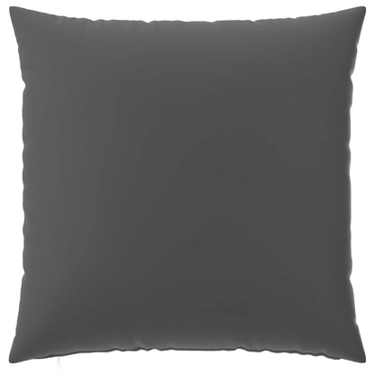 Cushion Cover 2 pcs HEERLEN Anthracite 60 x 60 cm Polyester