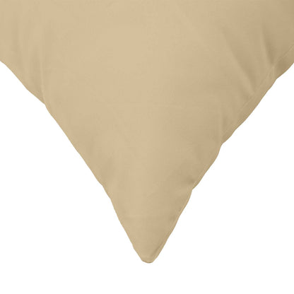 Cushion Cover 6 pcs HEERLEN Beige 60 x 60 cm Polyester