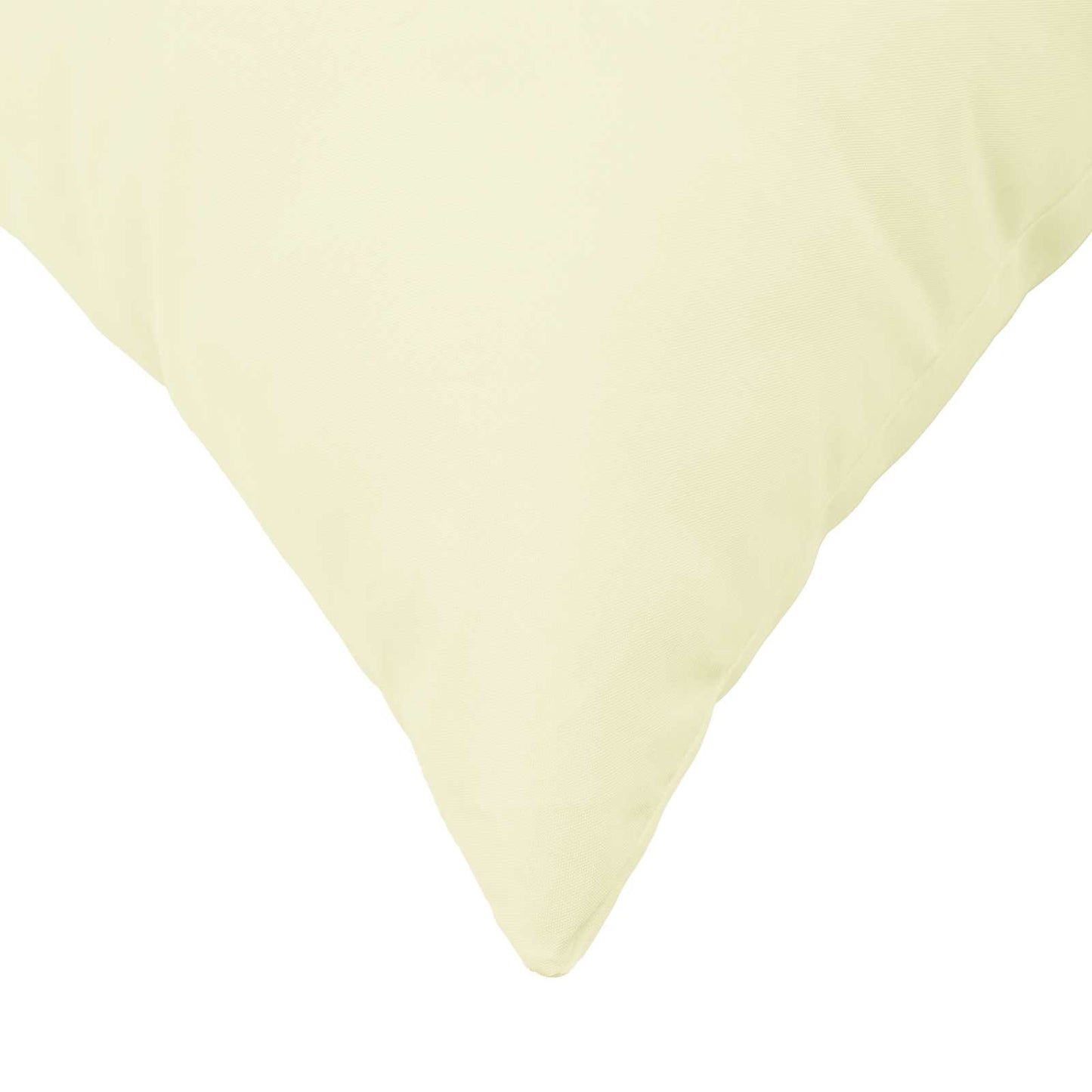 Cushion Cover 2 pcs HEERLEN Cream 60 x 60 cm Polyester