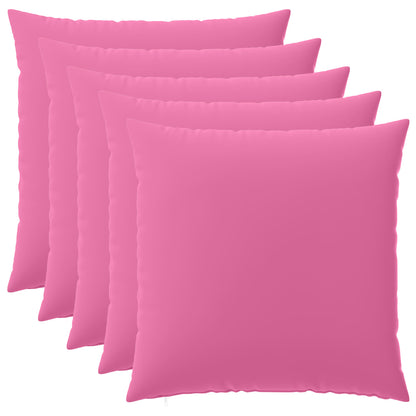 Cushion Cover 6 pcs HEERLEN Pink 60 x 60 cm Polyester
