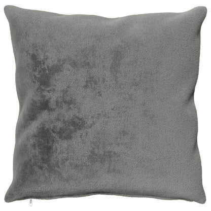 Cushion Cover 2 pcs HEERLEN Dark Grey 60 x 60 cm Flannel