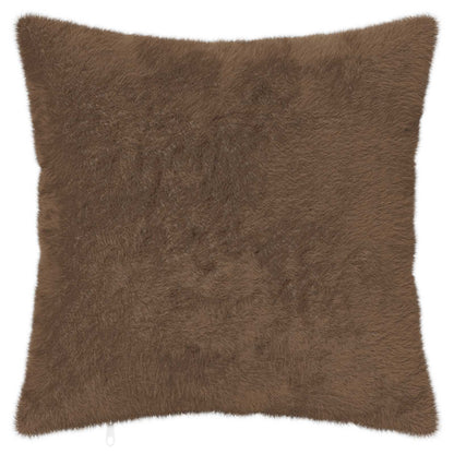 Cushion Cover 6 pcs HEERLEN Light Brown 60 x 60 cm