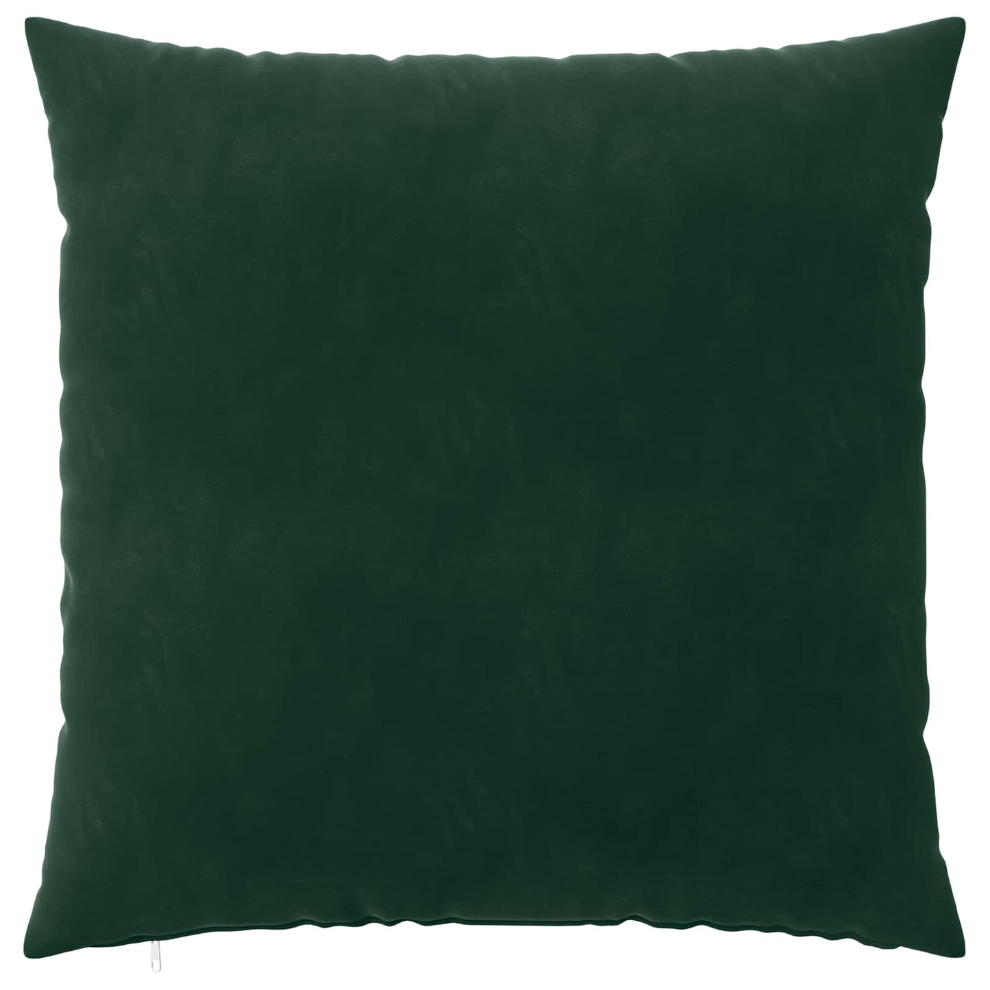 Cushion Cover 6 pcs HEERLEN Dark Green 65 x 65 cm Velvet