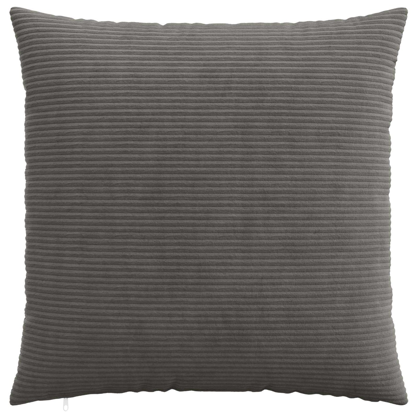 Cushion Cover 2 pcs HEERLEN Dark Grey 65 x 65 cm Corduroy