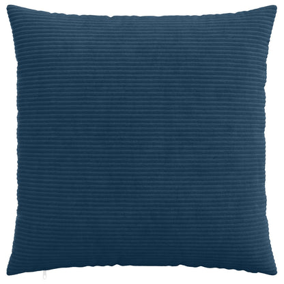 Cushion Cover 6 pcs HEERLEN Navy Blue 65 x 65 cm Corduroy