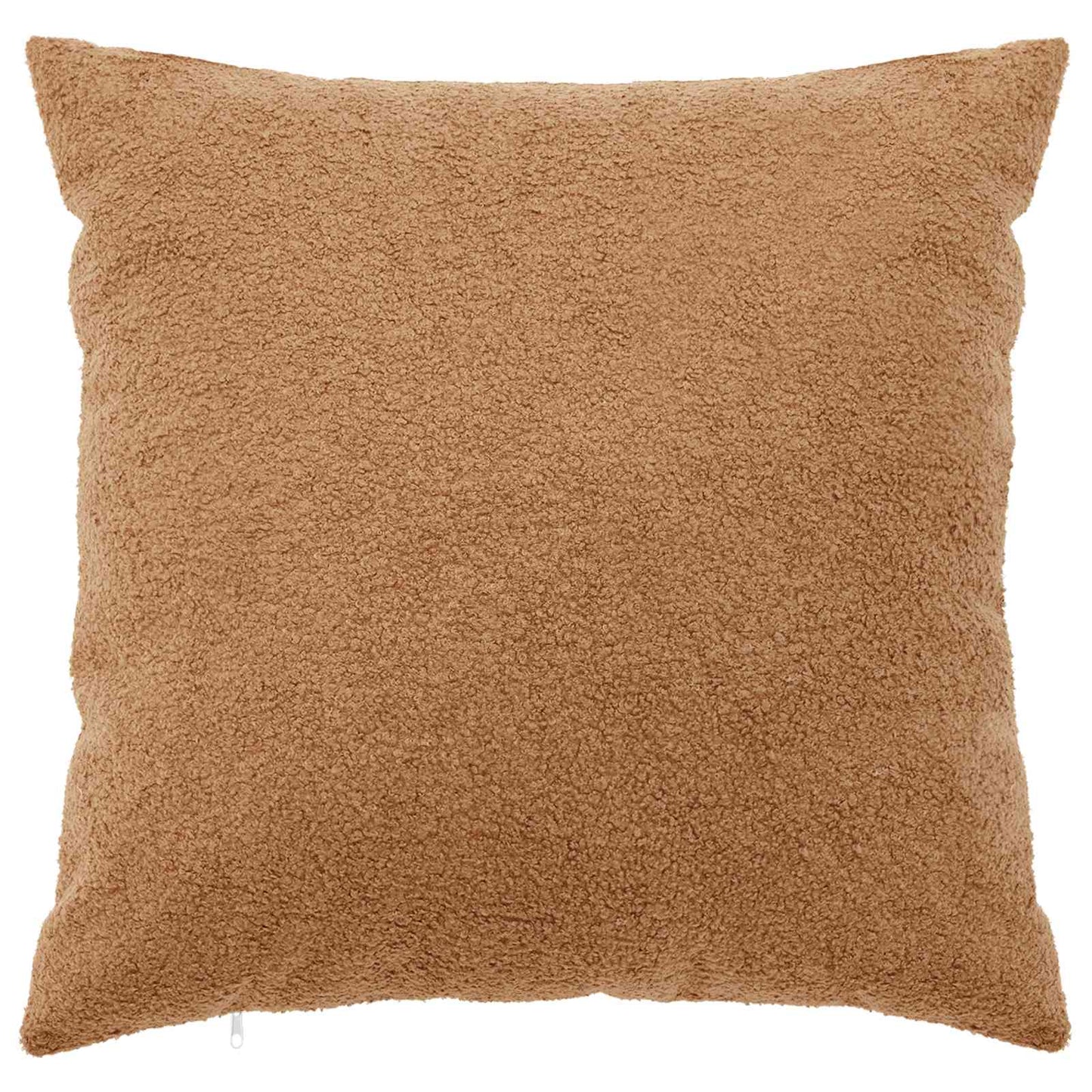 Cushion Cover 2 pcs HEERLEN Beige 65 x 65 cm Bouclé