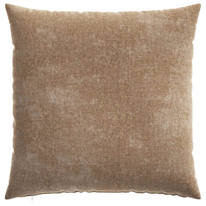 Cushion Cover 2 pcs HEERLEN Brown 65 x 65 cm Chenille Fabric