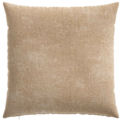 Cushion Cover 6 pcs HEERLEN Taupe 65 x 65 cm Chenille Fabric