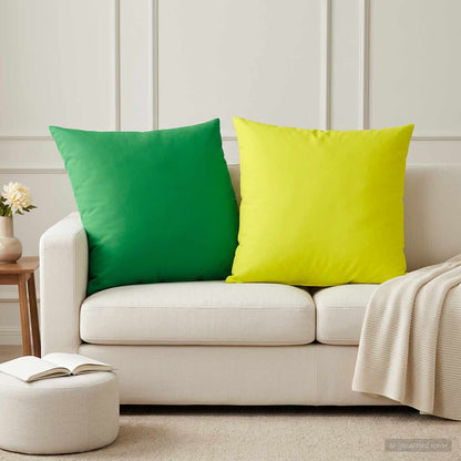 Cushion Cover 6 pcs HEERLEN Green 65 x 65 cm Polyester