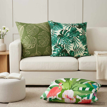 Cushion Cover 6 pcs HEERLEN Multicolour 80 x 80 cm Polyester